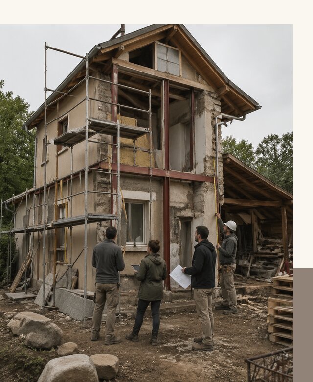 Реконструкция загородного дома под ключ в Волгодонске от бюро